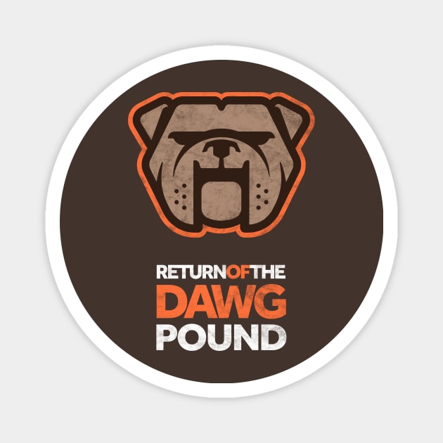 Cleveland Playoffs Run - Return of the Dawg Pound Magnet by BooTeeQue